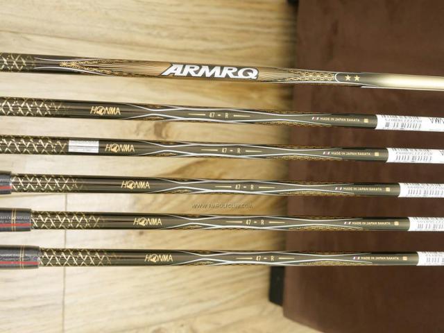 Iron set : Honma : **ของใหม่ ยังไม่แกะพลาสติก** ชุดเหล็ก Honma Beres 2020 Forged (รุ่นล่าสุด ออกปี 2020) มีเหล็ก 6-11 (6 ชิ้น เทียบเท่า 5-Pw) ก้าน ARMRQ (47) Flex R (2 ดาว)