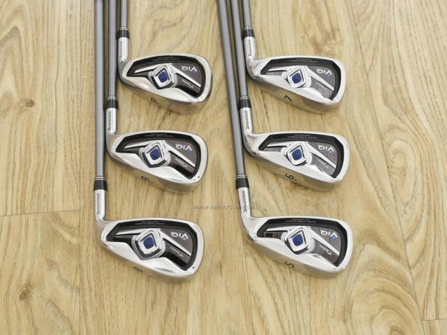 Iron set : Tourstage : ชุดเหล็ก Tourstage VIQ มีเหล็ก 5-Pw (6 ชิ้น) ก้านกราไฟต์ FLex SR