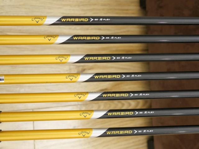 Iron set : Callaway : ชุดเหล็ก Callaway Warbird มีเหล็ก 5-Pw,Sw (7 ชิ้น) ก้านกราไฟต์ Flex R
