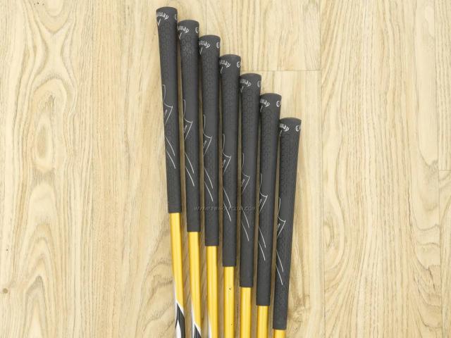 Iron set : Callaway : ชุดเหล็ก Callaway Warbird มีเหล็ก 5-Pw,Sw (7 ชิ้น) ก้านกราไฟต์ Flex R