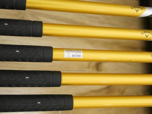 Iron set : Callaway : ชุดเหล็ก Callaway Warbird มีเหล็ก 5-Pw,Sw (7 ชิ้น) ก้านกราไฟต์ Flex R