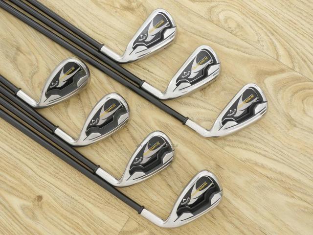 Iron set : Callaway : ชุดเหล็ก Callaway Warbird มีเหล็ก 5-Pw,Sw (7 ชิ้น) ก้านกราไฟต์ Flex R