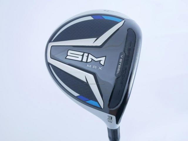 Fairway Wood : Taylormade : หัวไม้ 3 Taylormade Sim Max Loft 15 ก้านกราไฟต์ Fujikura VENTUS FW 6 Flex S