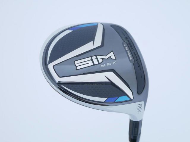 Fairway Wood : Taylormade : หัวไม้ 3 Taylormade Sim Max Loft 15 ก้านกราไฟต์ Fujikura VENTUS FW 6 Flex S