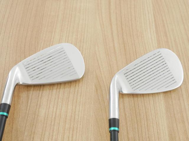 Iron set : Kasco : ชุดเหล็ก Kasco D-Max AR (ใบใหญ่หน้าเด้ง ไกล) มีเหล็ก 5-Pw,Aw,Sw (8 ชิ้น) ก้านกราไฟต์ Flex R