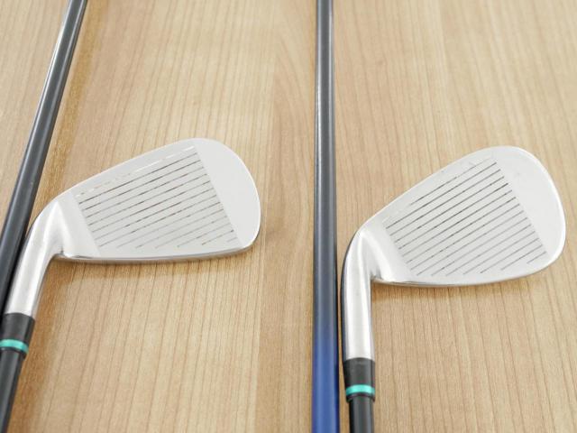 Iron set : Kasco : ชุดเหล็ก Kasco D-Max AR (ใบใหญ่หน้าเด้ง ไกล) มีเหล็ก 5-Pw,Aw,Sw (8 ชิ้น) ก้านกราไฟต์ Flex R