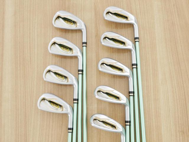 Iron set : Honma : ชุดเหล็ก Honma Beres IE-03 (ปี 2016 เหมาะกับซีเนียร์) มีเหล็ก 4-11,Sw (9 ชิ้น) ก้าน ARMRQ 8 (45) Flex R (2 ดาว)