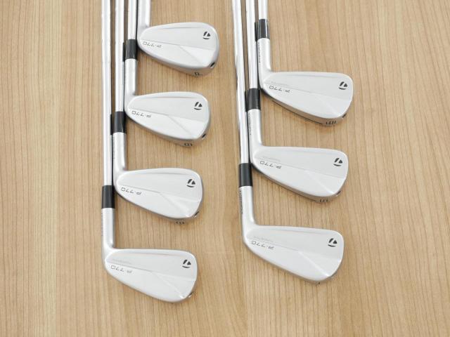 Iron set : Taylormade : ชุดเหล็ก Taylormade P770 Forged (รุ่นปี 2023 นุ่ม แน่น)  มีเหล็ก 4-Pw (7 ชิ้น) ก้านเหล็ก KBS Tour Lite Flex S