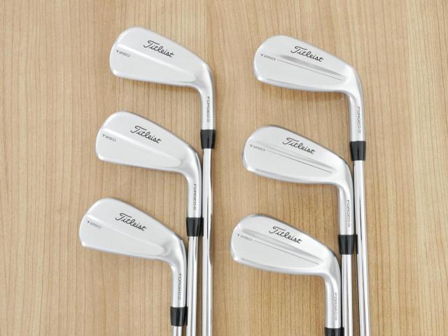 Iron set : Titleist : ชุดเหล็ก Titleist T250 Forged (รุ่นล่าสุด ออกปี 2025 Japan Spec) มีเหล็ก 5-Pw (6 ชิ้น) ก้านเหล็ก NS Pro 880 AMC Flex S