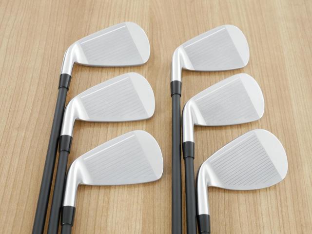 Iron set : Yamaha : ชุดเหล็ก Yamaha Inpres DriveStar Type S (รุ่นล่าสุด ปี 2025 ตีไกลที่สุด ไกลกว่าเหล็กทั่วไป 2 เบอร์ หน้าเด้งมากๆ) มีเหล็ก 6-Pw,Aw (6 ชิ้น) ก้านกราไฟต์ Fujikura TRAVIL 85 Flex S