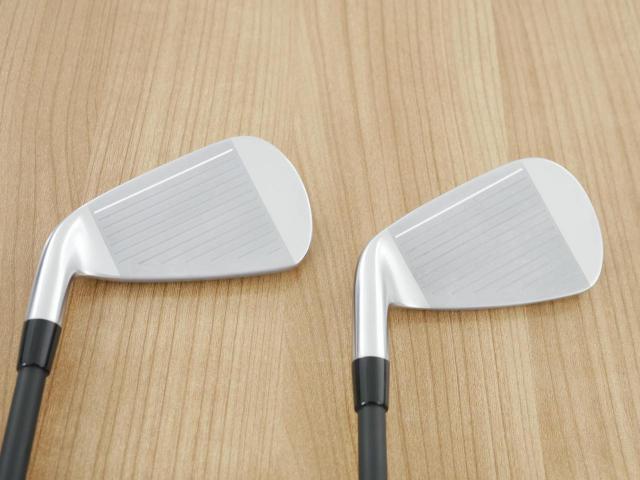 Iron set : Yamaha : ชุดเหล็ก Yamaha Inpres DriveStar Type S (รุ่นล่าสุด ปี 2025 ตีไกลที่สุด ไกลกว่าเหล็กทั่วไป 2 เบอร์ หน้าเด้งมากๆ) มีเหล็ก 6-Pw,Aw (6 ชิ้น) ก้านกราไฟต์ Fujikura TRAVIL 85 Flex S