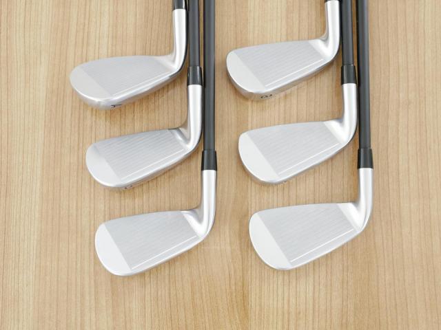 Iron set : Yamaha : ชุดเหล็ก Yamaha Inpres DriveStar Type S (รุ่นล่าสุด ปี 2025 ตีไกลที่สุด ไกลกว่าเหล็กทั่วไป 2 เบอร์ หน้าเด้งมากๆ) มีเหล็ก 6-Pw,Aw (6 ชิ้น) ก้านกราไฟต์ Fujikura TRAVIL 85 Flex S