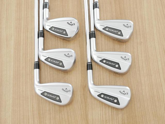 Iron set : Callaway : ชุดเหล็ก Callaway APEX Ai200 Forged (รุ่นล่าสุด ออกปี 2024) มีเหล็ก 5-Pw (6 ชิ้น) ก้านเหล็ก NS Pro Modus 105 Flex S