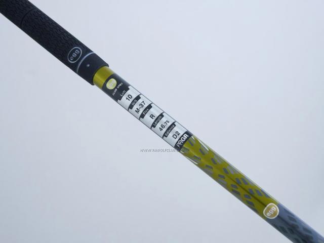 Driver : PRGR : ไดรเวอร์ PRGR Super EGG Long Spec (รุ่นใหม่ ออกปี 2018 หน้าเด้งเกินกฏ COR 0.86) Loft 10 ก้าน M-37 Flex R