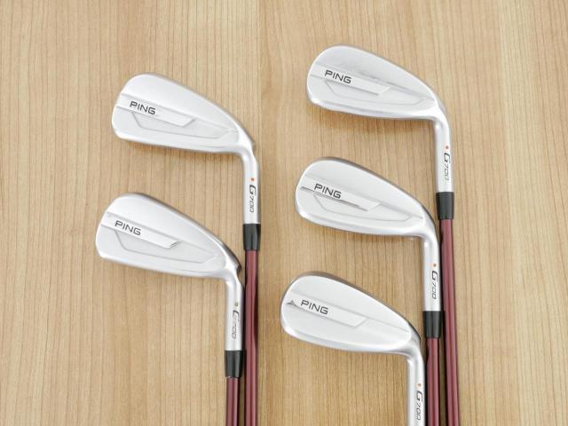Iron set : Ping : ชุดเหล็ก Ping G700 (ปี 2019 Japan Spec. ใบใหญ่ ง่ายที่สุด ไกลที่สุดของ Ping) มีเหล็ก 6-Pw (5 ชิ้น) ก้านกราไฟต์ Mitsubishi FUBUKI Flex R
