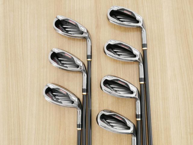 Iron set : Maruman : ชุดเหล็กกระเทย Maruman Shuttle i3000AR (ตีง่าย ไกลมาก) มีเหล็ก 5-10,Pw (7 ชิ้น) ก้านกราไฟต์ Flex R