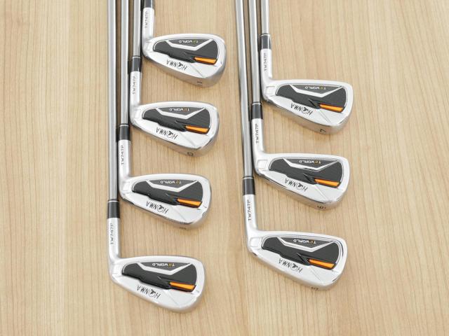 Iron set : Honma : ชุดเหล็ก Honma Tour World TW747P (รุ่นปี 2019) มีเหล็ก 5-11 (7 ชิ้น) ก้านกราไฟต์ Honma Vizard 50 Flex R