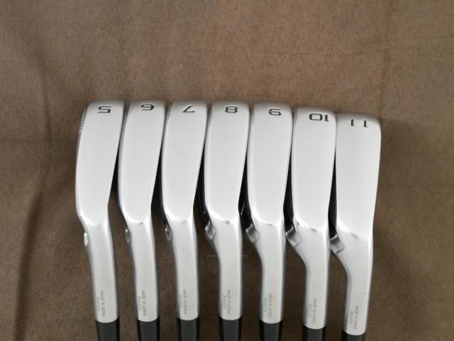 Iron set : Honma : ชุดเหล็ก Honma Tour World TW747P (รุ่นปี 2019) มีเหล็ก 5-11 (7 ชิ้น) ก้านกราไฟต์ Honma Vizard 50 Flex R