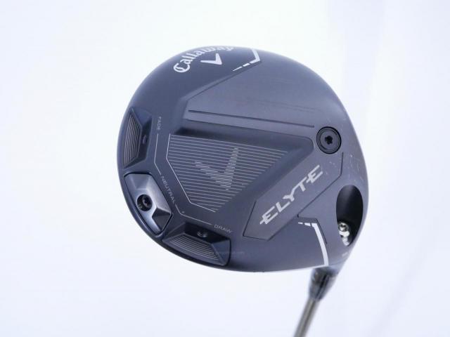 Driver : Callaway : ไดรเวอร์ Callaway ELYTE Night Edition (รุ่นล่าสุด ปี 2025 Japan Spec.) Loft 9 (ปรับได้) ก้าน Mitsubishi Diamana WS 50 Flex S