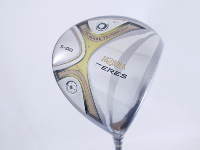Driver : Honma : ไดรเวอร์ Honma Beres S-02 (460cc.) Loft 10 ก้าน ARMRQ 6 (45) Flex R (2 ดาว)