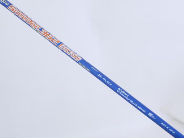 Driver : Katana : ไดรเวอร์ Katana NINJA Plus 2019 Non-Conform (ออกปี 2019 มี Offset กันลูกออกขวา หน้าเด้งที่สุด) Loft 10.5 ก้าน Fujikura Speeder 362 Evolution Flex R