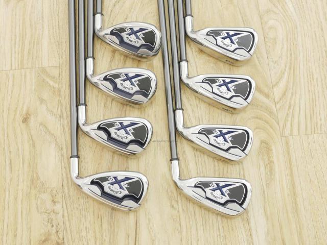 Iron set : Callaway : ชุดเหล็ก Callaway X-20 มีเหล็ก 4-Pw,Sw (8 ชิ้น) ก้านกราไฟต์ Flex R