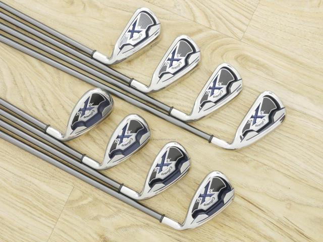 Iron set : Callaway : ชุดเหล็ก Callaway X-20 มีเหล็ก 4-Pw,Sw (8 ชิ้น) ก้านกราไฟต์ Flex R