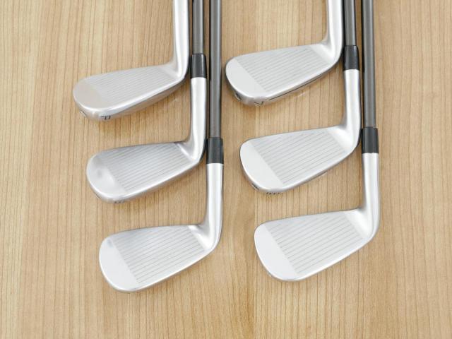 Iron set : Taylormade : ชุดเหล็ก Taylormade P770 Forged (รุ่นล่าสุด ออกปี 2024 นุ่ม แน่น) มีเหล็ก 5-Pw (6 ชิ้น) ก้านกราไฟต์ UST Mamiya RECOIL ES 760 F3 Flex R