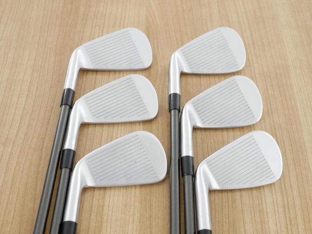 Iron set : Taylormade : ชุดเหล็ก Taylormade P770 Forged (รุ่นล่าสุด ออกปี 2024 นุ่ม แน่น) มีเหล็ก 5-Pw (6 ชิ้น) ก้านกราไฟต์ UST Mamiya RECOIL ES 760 F3 Flex R