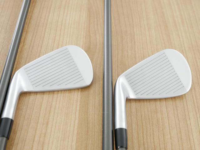 Iron set : Taylormade : ชุดเหล็ก Taylormade P770 Forged (รุ่นล่าสุด ออกปี 2024 นุ่ม แน่น) มีเหล็ก 5-Pw (6 ชิ้น) ก้านกราไฟต์ UST Mamiya RECOIL ES 760 F3 Flex R