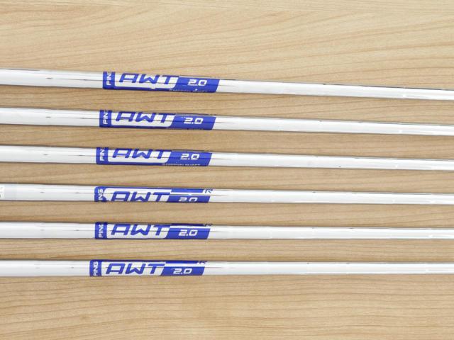 Iron set : Ping : ชุดเหล็ก Ping G (ปี 2016) มีเหล็ก 5-Pw (6 ชิ้น) ก้านเหล็ก Ping AWT 2.0 Flex R