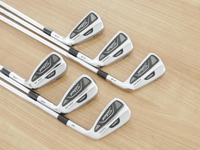 Iron set : Titleist : ชุดเหล็ก Titleist AP2 712 Forged มีเหล็ก 5-Pw (6 ชิ้น) ก้านเหล็ก NS Pro 950 Flex S