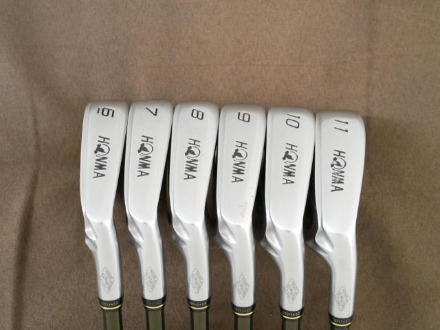 Iron set : Honma : Honma Beres MG703 (หน้าเด้ง) มีเหล็ก 6-11 (6 ชิ้น เทียบเท่า 5-Pw) ก้าน ARMRQ UD49 Flex S (2 ดาว)