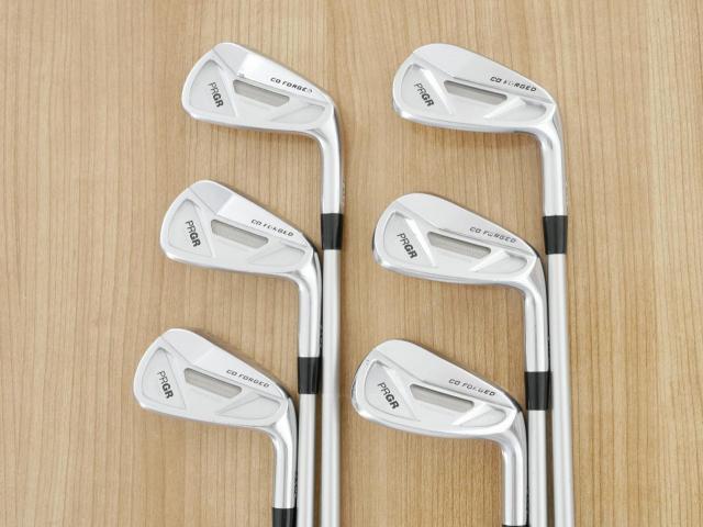 Iron set : PRGR : ชุดเหล็ก PRGR TUNE 01 HC (Forged) มีเหล็ก 5-Pw (6 ชิ้น) ก้านกราไฟต์ Fujikura MCI 70 Flex S