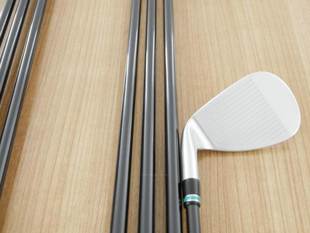 Iron set : PRGR : ชุดเหล็กกระเทย PRGR NEW Egg Forged (รุ่นปี 2020 ตีง่ายและไกลมากๆ เด้งสุดๆ COR 0.82) มีเหล็ก 6-Pw,Aw,As (7 ชิ้น) ก้านกราไฟต์ UST Mamiya ATTAS FF 85 Flex S