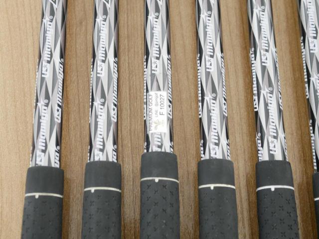 Iron set : PRGR : ชุดเหล็กกระเทย PRGR NEW Egg Forged (รุ่นปี 2020 ตีง่ายและไกลมากๆ เด้งสุดๆ COR 0.82) มีเหล็ก 6-Pw,Aw,As (7 ชิ้น) ก้านกราไฟต์ UST Mamiya ATTAS FF 85 Flex S