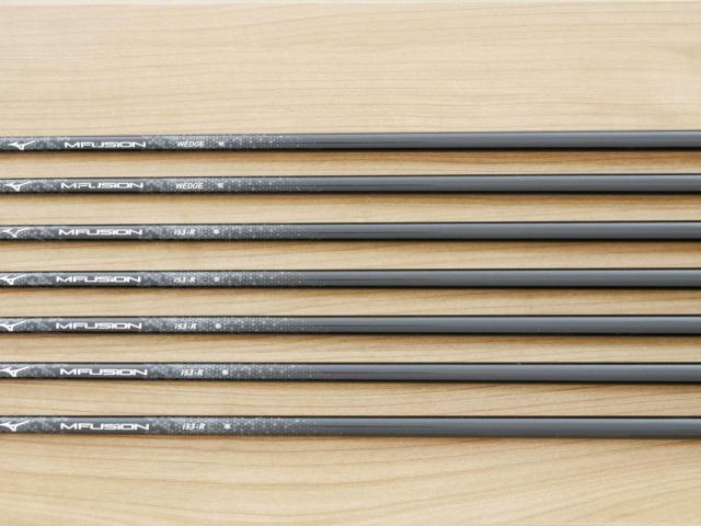 Iron set : Mizuno : ชุดเหล็ก Mizuno GX Forged (ปี 2019) มีเหล็ก 6-Pw,Aw,Sw (7 ชิ้น) ก้านกราไฟต์ Flex R