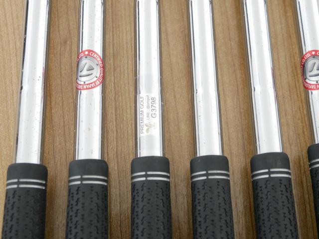 Iron set : Taylormade : ชุดเหล็ก Taylormade Stealth (ออกปี 2022 Japan Spec.) มีเหล็ก 6-Pw,Aw (6 ชิ้น) ก้านเหล็ก KBS Max MT 85 Flex S