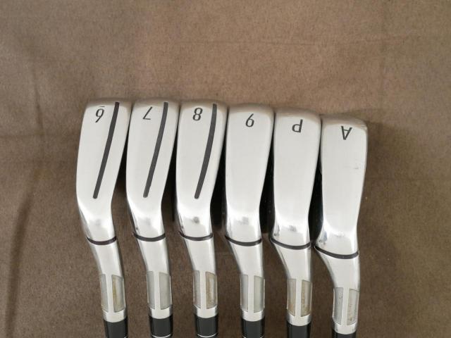 Iron set : Taylormade : ชุดเหล็ก Taylormade Stealth (ออกปี 2022 Japan Spec.) มีเหล็ก 6-Pw,Aw (6 ชิ้น) ก้านเหล็ก KBS Max MT 85 Flex S