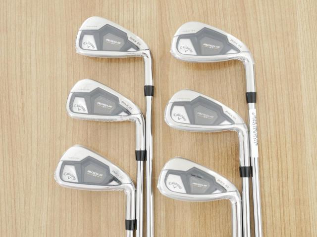 Iron set : Callaway : **ของใหม่ ยังไม่แกะพลาสติก** ชุดเหล็ก Callaway Rogue ST Max OS (ออกปี 2022 ตีง่ายสุดๆ ไกลสุดๆ) มีเหล็ก 5-Pw (6 ชิ้น) ก้านเหล็ก Dynamic Gold 95 R300