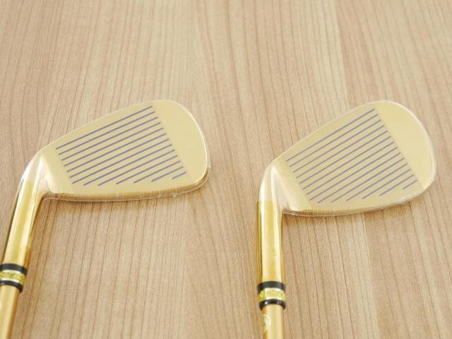 Iron set : Other Brand : **ของใหม่ ยังไม่แกะพลาสติก** ชุดเหล็ก Mutsumi Honma MH777 One Length (ใบใหญ่ ตีง่าย ไกล) มีเหล็ก 5-Pw (6 ชิ้น) ก้านกราไฟต์ Flex SR