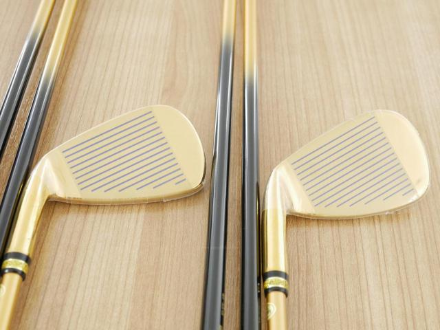 Iron set : Other Brand : **ของใหม่ ยังไม่แกะพลาสติก** ชุดเหล็ก Mutsumi Honma MH777 One Length (ใบใหญ่ ตีง่าย ไกล) มีเหล็ก 5-Pw (6 ชิ้น) ก้านกราไฟต์ Flex SR