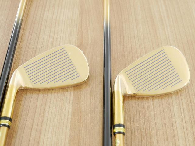 Iron set : Other Brand : **ของใหม่ ยังไม่แกะพลาสติก** ชุดเหล็ก Mutsumi Honma MH777 One Length (ใบใหญ่ ตีง่าย ไกล) มีเหล็ก 5-Pw (6 ชิ้น) ก้านกราไฟต์ Flex SR