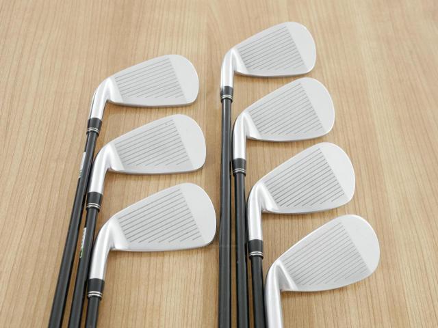 Iron set : Tourstage : ชุดเหล็ก Tourstage PHYZ III (ปี 2017 ซีรี่ย์ท๊อป ใบใหญ่ ตีง่าย ไกล) มีเหล็ก 5-Pw,Sw (7 ชิ้น) ก้านกราไฟต์ Flex S