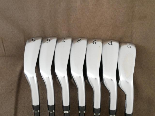 Iron set : Tourstage : ชุดเหล็ก Tourstage PHYZ III (ปี 2017 ซีรี่ย์ท๊อป ใบใหญ่ ตีง่าย ไกล) มีเหล็ก 5-Pw,Sw (7 ชิ้น) ก้านกราไฟต์ Flex S