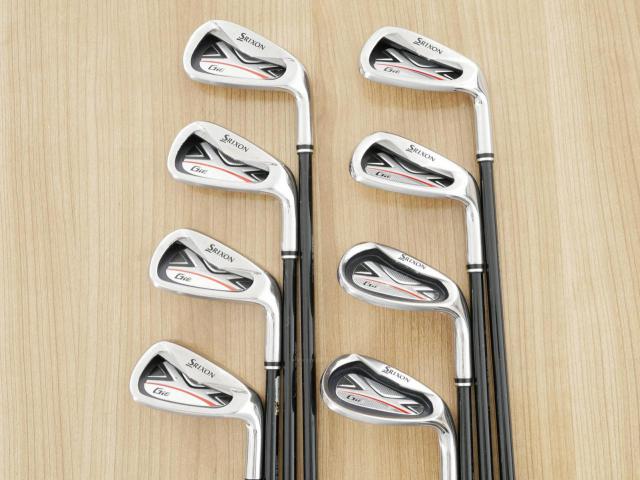 Iron set : Other Brand : ชุดเหล็ก Srixon GIE (ใบใหญ่ ตีง่าย) มีเหล็ก 5-Pw,Aw,Sw (8 ชิ้น) ก้านกราไฟต์ Miyazaki 61 Flex R