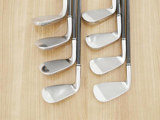 Iron set : Other Brand : ชุดเหล็ก Srixon GIE (ใบใหญ่ ตีง่าย) มีเหล็ก 5-Pw,Aw,Sw (8 ชิ้น) ก้านกราไฟต์ Miyazaki 61 Flex R