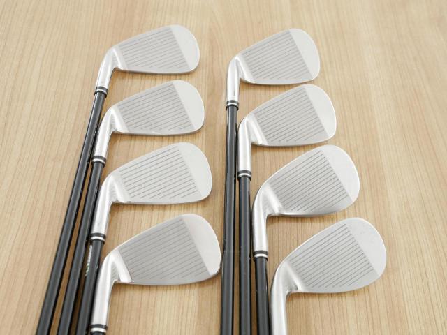 Iron set : Other Brand : ชุดเหล็ก Srixon GIE (ใบใหญ่ ตีง่าย) มีเหล็ก 5-Pw,Aw,Sw (8 ชิ้น) ก้านกราไฟต์ Miyazaki 61 Flex R
