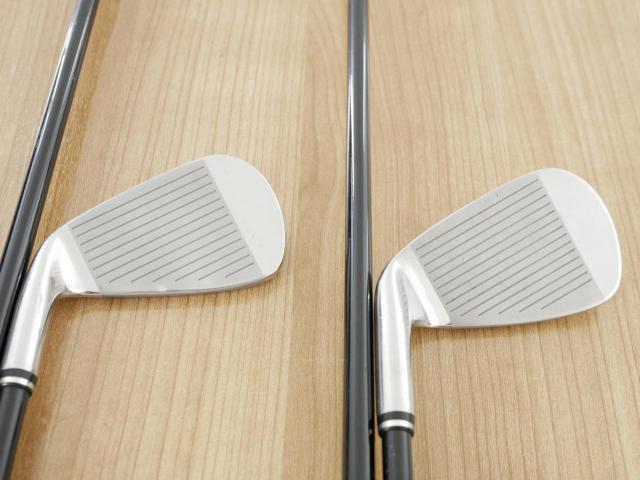 Iron set : Other Brand : ชุดเหล็ก Srixon GIE (ใบใหญ่ ตีง่าย) มีเหล็ก 5-Pw,Aw,Sw (8 ชิ้น) ก้านกราไฟต์ Miyazaki 61 Flex R