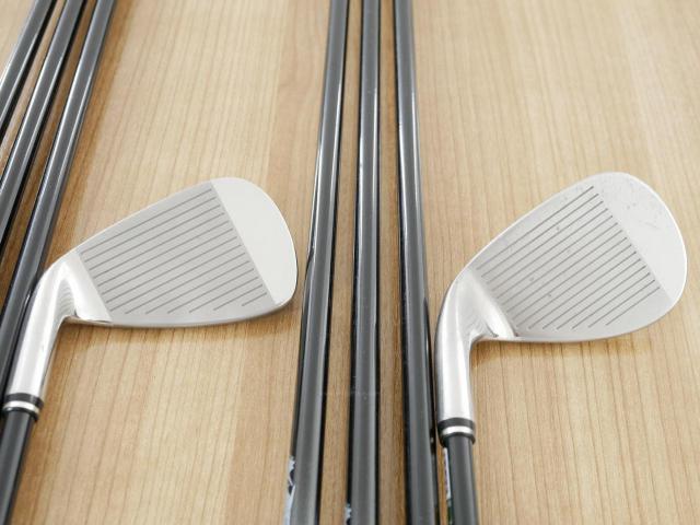 Iron set : Other Brand : ชุดเหล็ก Srixon GIE (ใบใหญ่ ตีง่าย) มีเหล็ก 5-Pw,Aw,Sw (8 ชิ้น) ก้านกราไฟต์ Miyazaki 61 Flex R